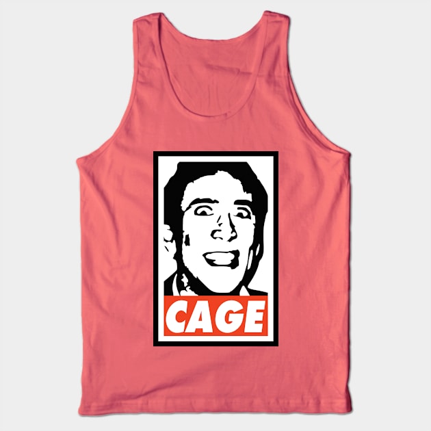 CAGE Tank Top by Nerd_art